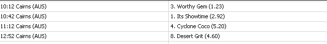 TheValueHunter4's tweet photo. Here is my 2 system for horse racing Australia here are today's selections Bet 1.5% of bank stop at 3% profit or 10% loss will post results later each have separate Bank roll System 1 selections early races. https://t.co/6BKTSPSt3m