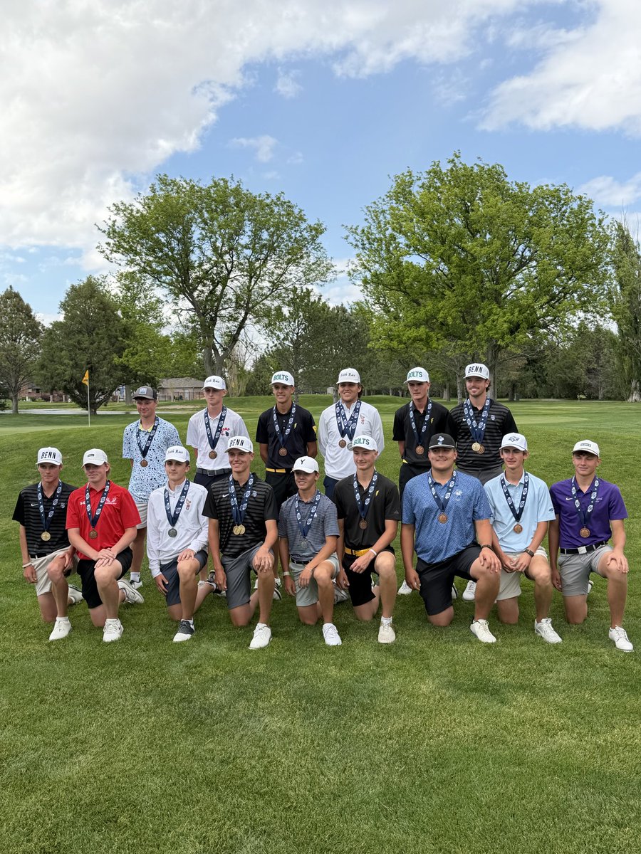 VikesBoysGolf's tweet photo. Grayson Vogt caps off an incredible 4-year career at the Class B State Tournament in Scottsbluff with a 5th place finish, shooting +9. It’s been an honor to coach him and watch his hard work pay off. The future is bright for this kid. #LakeviewVikes https://t.co/7HKbAFapdY