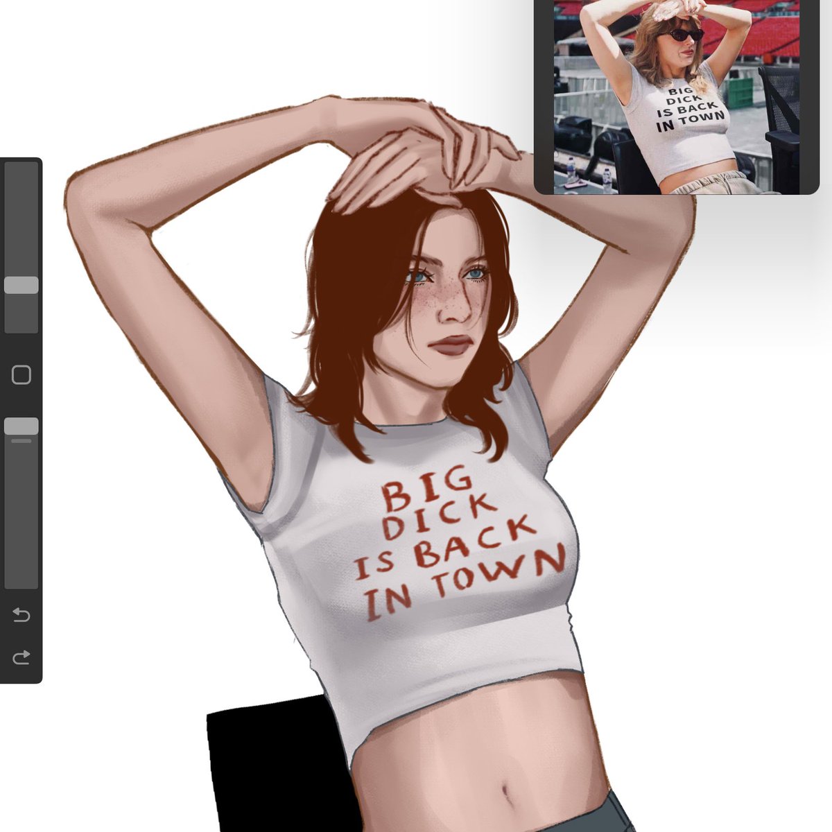 almostl0verr's tweet photo. just claire doodle in this exact tshirt https://t.co/mNx6JoDdQp