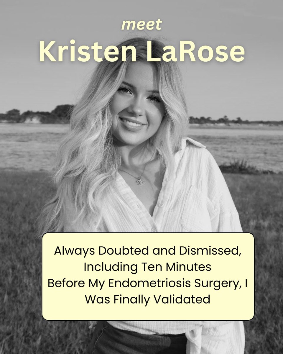 Endofound's tweet photo. “I sat in my car and cried, wondering if I was being dramatic.”

That line stayed with us. Because so many people with endometriosis know exactly what that moment feels like. When pain is minimized long enough that you begin questioning yourself instead.

For six years, @kristennlarose lived with daily pain, exhaustion, anxiety, GI symptoms, inflammation, and the exhausting reality of trying to function while feeling like her body was constantly working against her. She was dismissed, doubted, and told it was “just a bad period.” Even minutes before surgery, she was still being told they likely wouldn’t find #endometriosis.

They did.

Last week, she stood on Capitol Hill advocating for new women’s health legislation, using the same voice she once had to use just to convince doctors something was wrong.