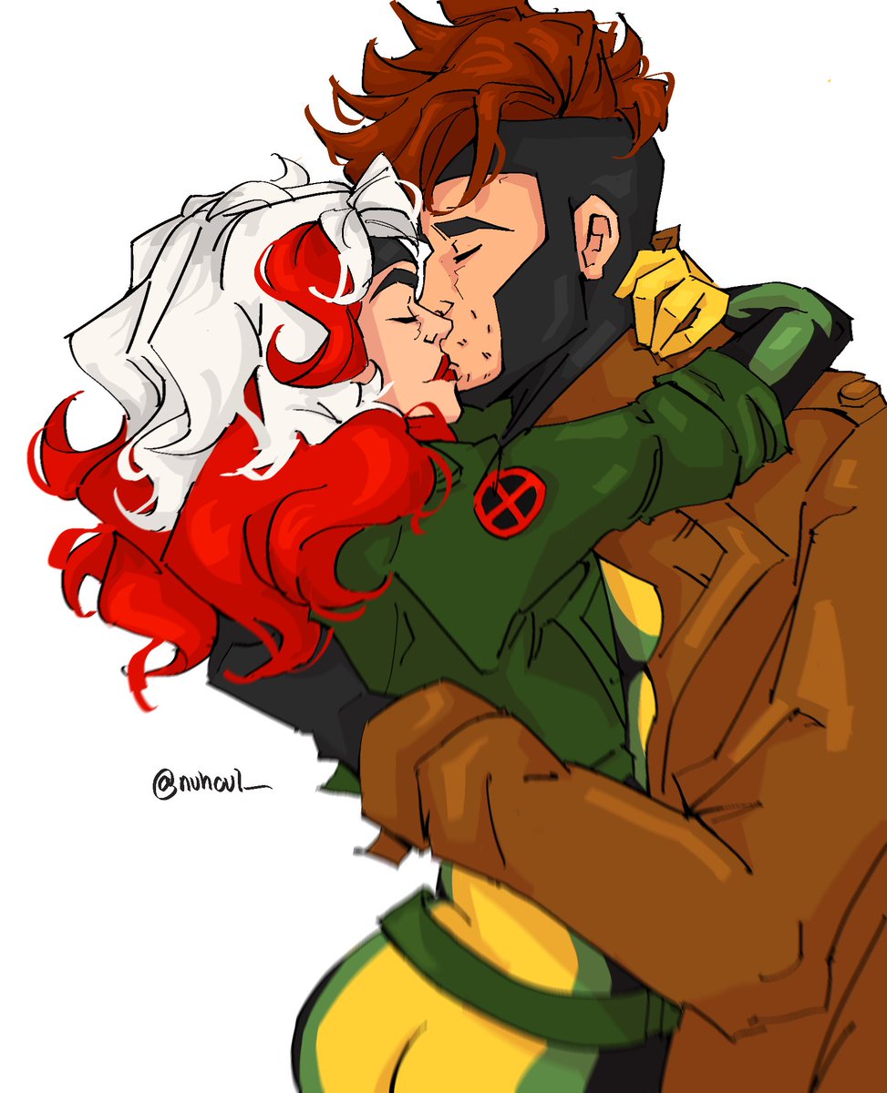 nuhcol__'s tweet photo. it will always be them 🩷 #roguegambit #xmen97 https://t.co/jB7WLDn9YS