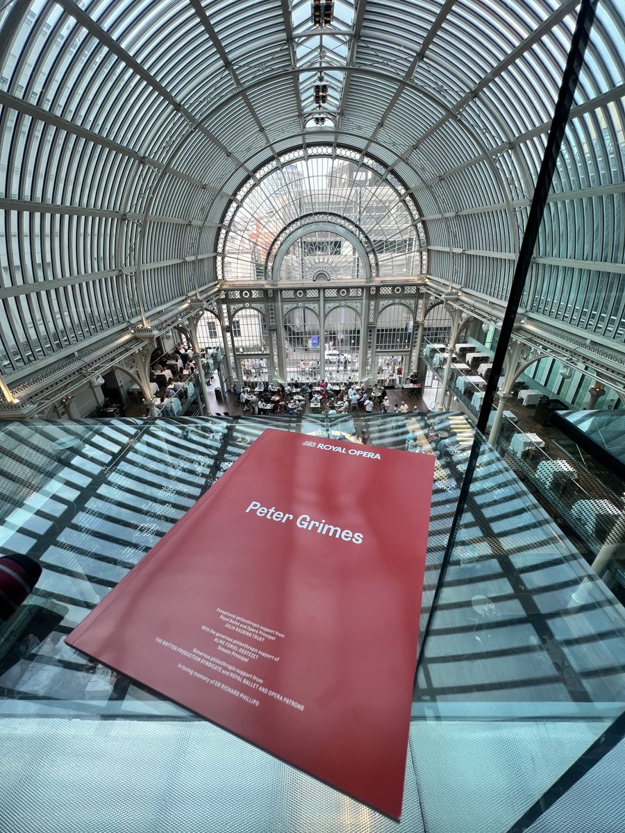 oldmanradd's tweet photo. A (Thursday) Night at the Opera with @radd1970 - Peter Grimes at Covent Garden. https://t.co/z9peDM2fhD