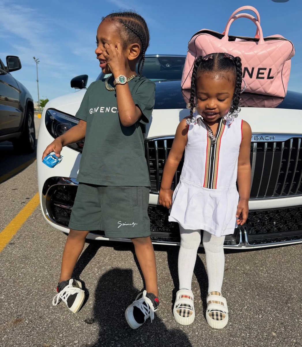 SunnyBanks_'s tweet photo. Kash Doll’s babies are so adorable 🥹🥰 https://t.co/aAmJd4uOKR