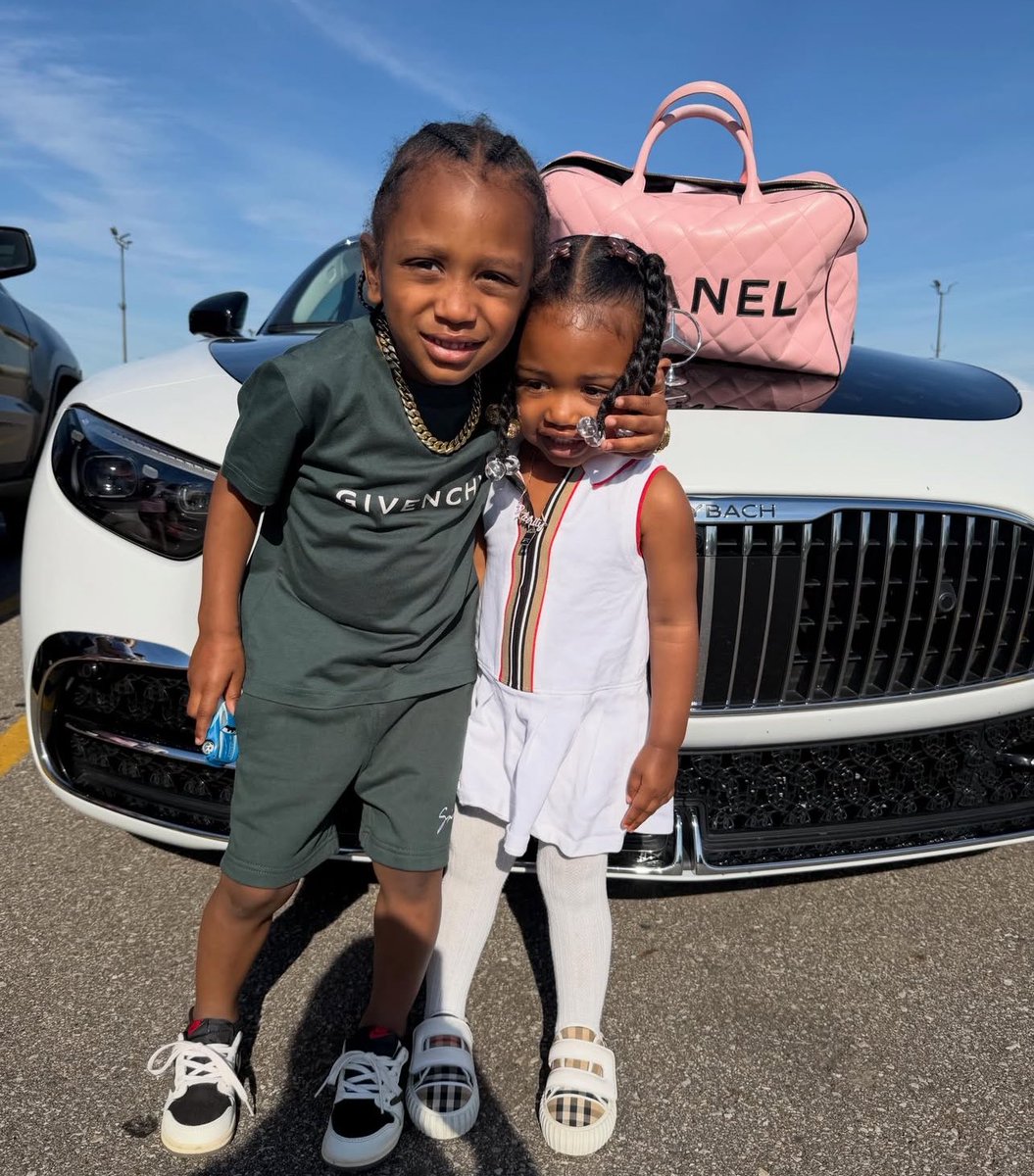 SunnyBanks_'s tweet photo. Kash Doll’s babies are so adorable 🥹🥰 https://t.co/aAmJd4uOKR