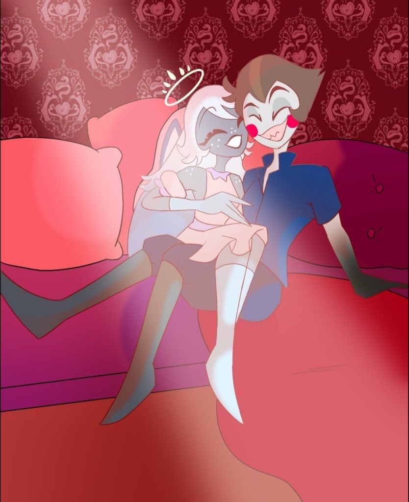 SonOfLucifer22's tweet photo. #HellishDelight is the ship name for Sean Morningstar x Emily the Seraphim https://t.co/0dVIZcUrzq