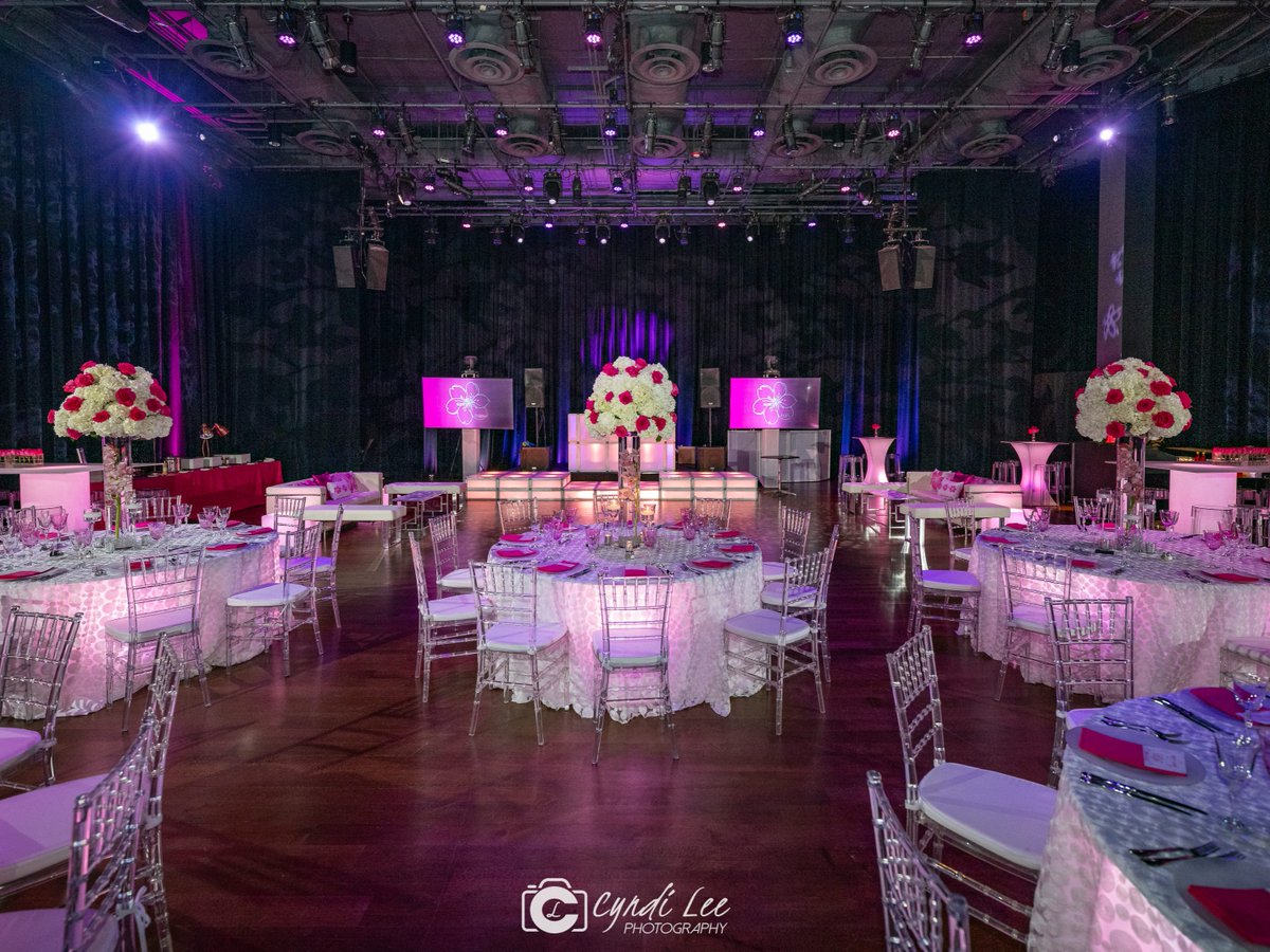 CapitalOneHall's tweet photo. Pink, pink and more pink 🎀

Looking to host a party everyone will remember? Fill out our inquiry form at https://t.co/CPTqh1DNpV
📸: Cyndi Lee Photography https://t.co/ejbQLyAtBX