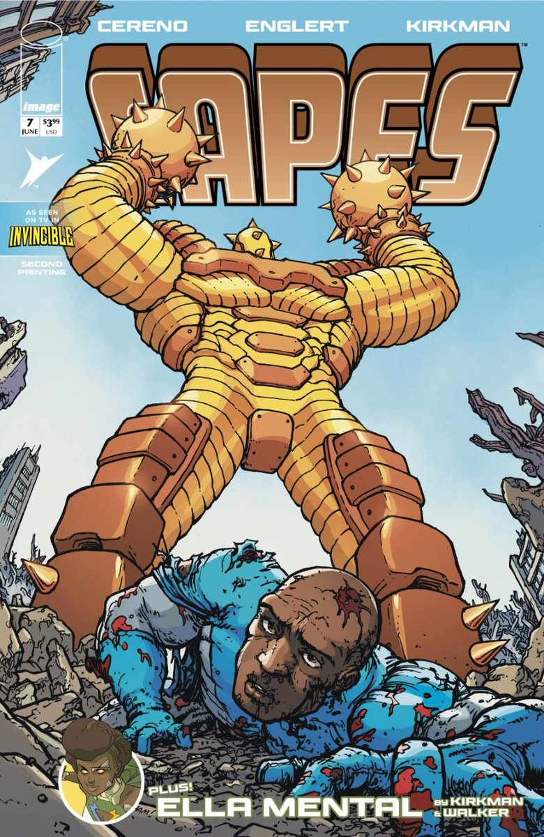 FanboyFactor's tweet photo. SOLD OUT! Skybound &amp; Image Announce Second Printing for Capes #7 by Benito Cereno, Mark Englert, Robert Kirkman &amp; Cory Walker @Imagecomics @skybound @benito_cereno @markenglert @RobertKirkman  https://t.co/SFGRfbZ4JH https://t.co/Hzahr41DI2