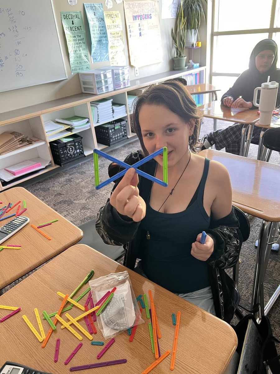 FPSCarlBen's tweet photo. All the learning happening the end of May! Exploragons in math to figure out what makes a triangle true! https://t.co/RUSZEydulL