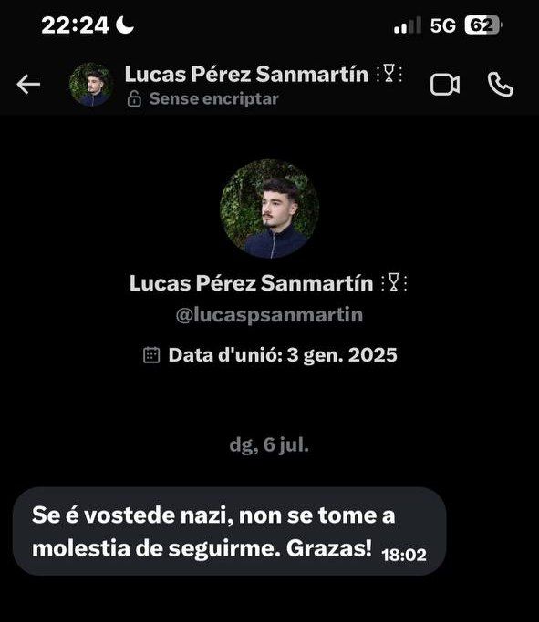 Annoon1418's tweet photo. @lucaspsanmartin Todo para decirnos otra vez que eres un antinazi mugroso. Que pesadilla el pancho gallego https://t.co/KUrFxVr3iA