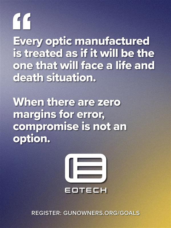 GOALS_Con's tweet photo. 🔍 Vendor Highlight: @EOTECHInc 🔍

Built for speed, precision, and reliability when it matters most. From holographic sights trusted by professionals to cutting-edge optics built for the modern shooter, EOTECH continues to set the standard in the industry.

Be sure to stop by the EOTECH booth at GOALS Iowa 2026 and check out the latest gear, connect with the team, and experience firsthand why their optics are trusted by shooters across the country. 

Get your tickets now: https://t.co/4d3ycAecKf