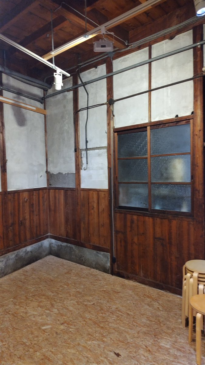 mupararan's tweet photo. 会場はこんな所です。町家に森があらわれますよ。 https://t.co/zPu4yR6FGY