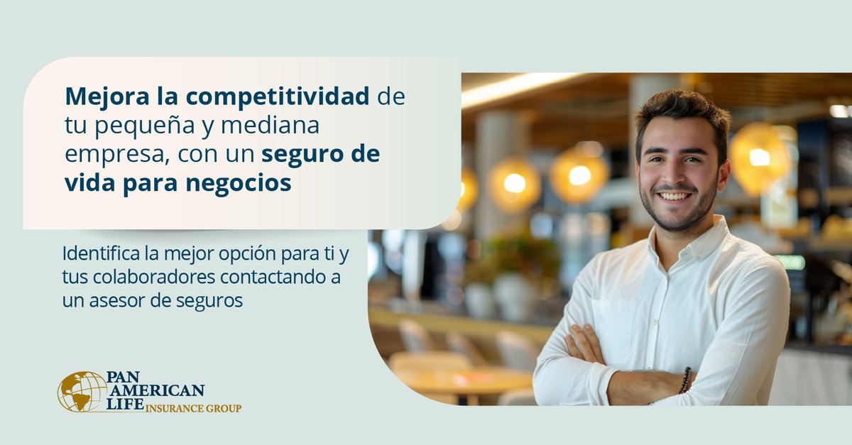 PanAmericanLife's tweet photo. Nuestros paquetes de beneficios para colaboradores pueden ayudarte a retener y mejorar el talento de tu negocio. Conoce más: https://t.co/aRQ7KvMRo4 #BienestarLaboral #PyMEs #PALIG https://t.co/owFRGvRE6z