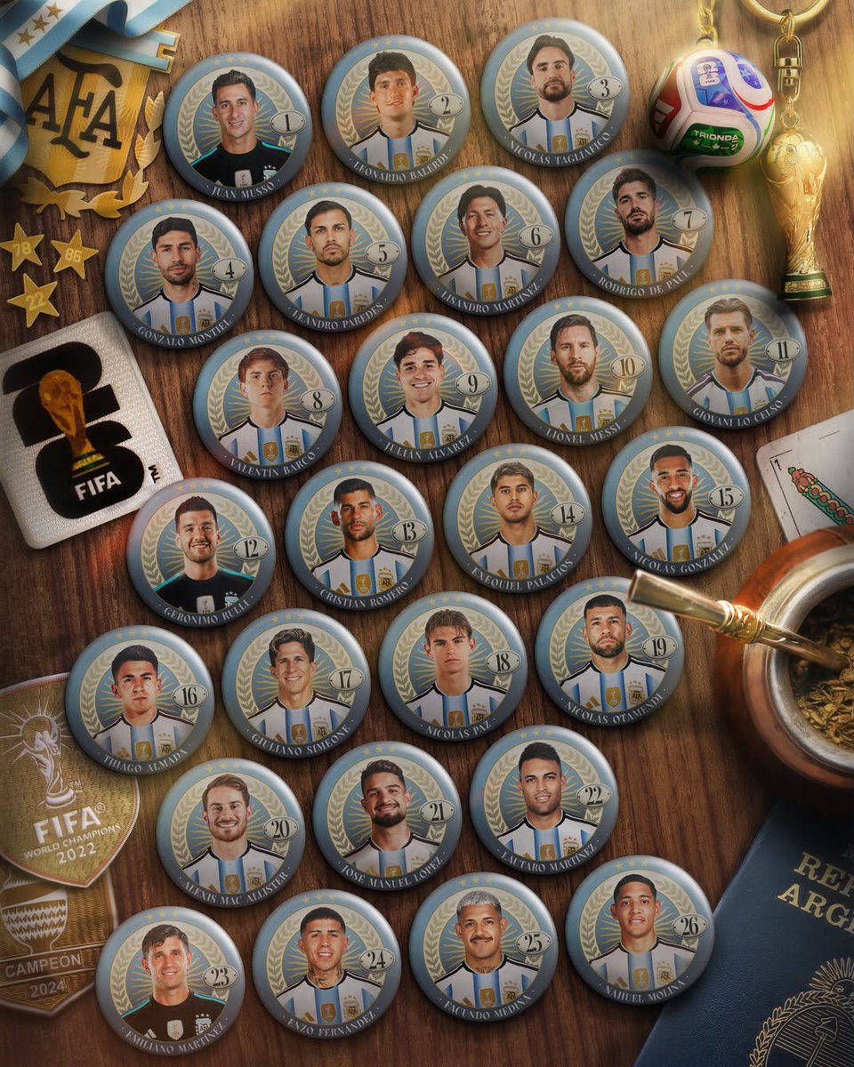 _mundoleo's tweet photo. OFICIAL: ¡Leo Messi, convocado con @Argentina 🇦🇷 para el Mundial 2026 🏆! https://t.co/tX4oRgbySm