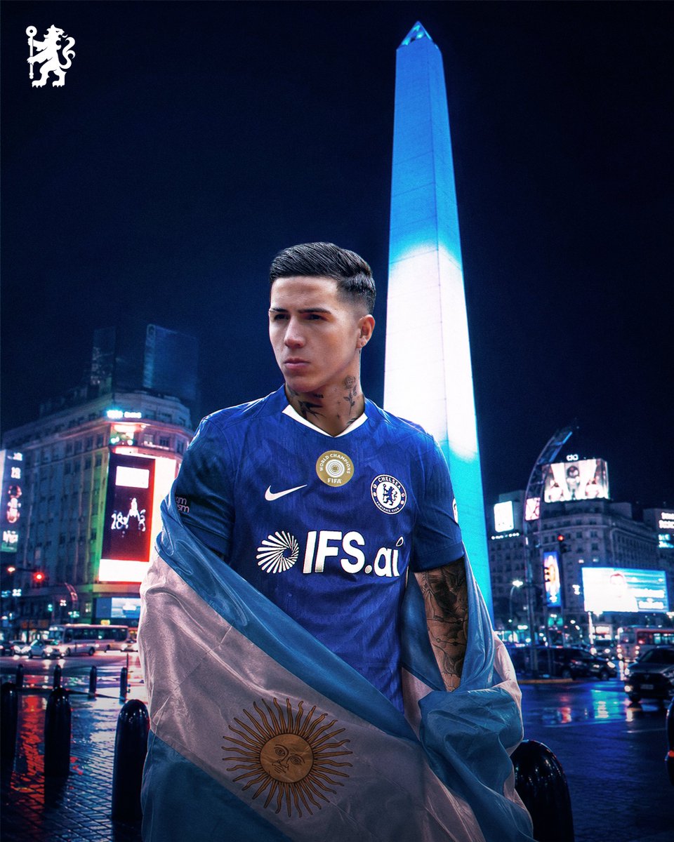 ChelseaFC_Sp's tweet photo. Al Mundial con Argentina 🇦🇷

¡Crack, Enzo! 🔥 https://t.co/JJ0KbLryE0