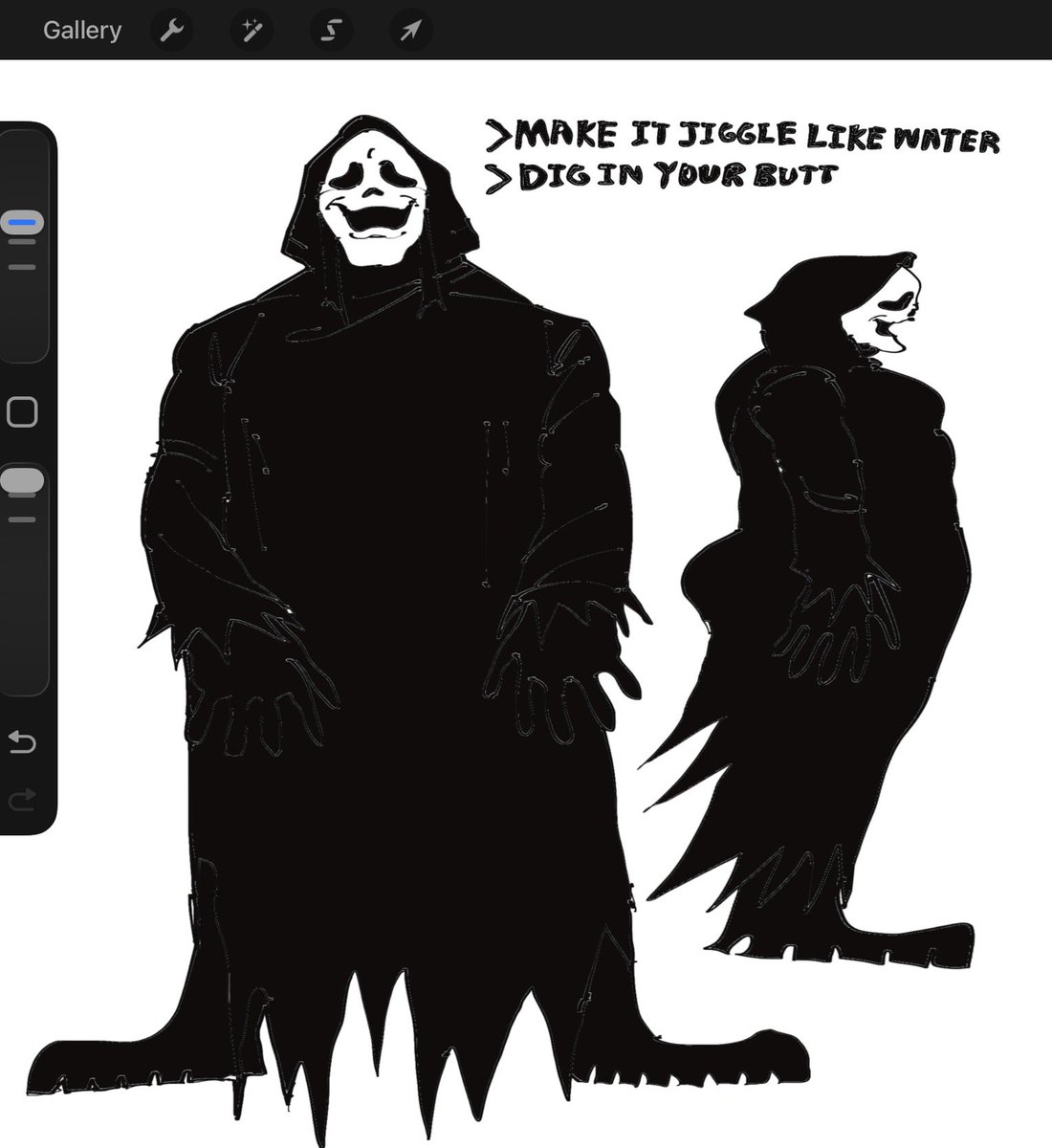 Grendpateddo's tweet photo. scary movie ghostie https://t.co/9GVJH3DIuk