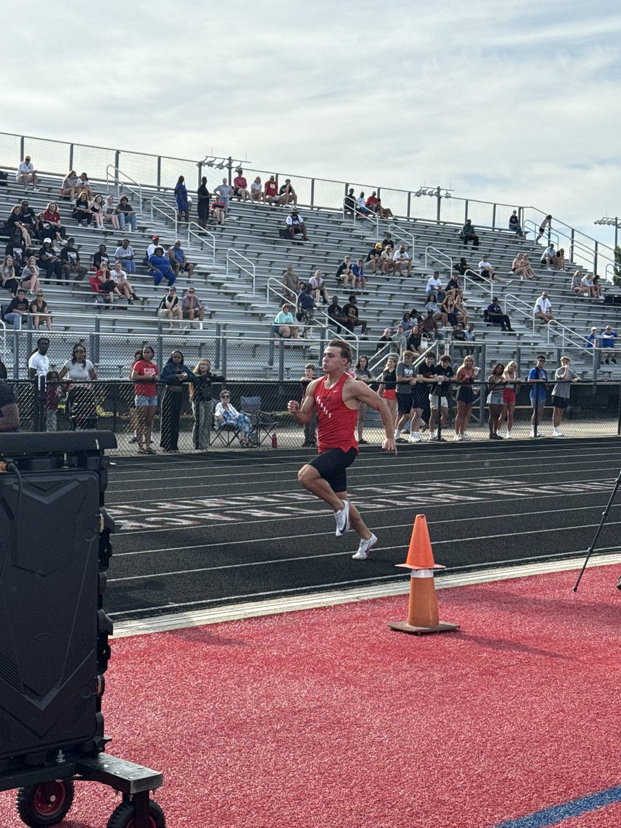 THS_TF's tweet photo. Colton Keidel will finish 15th overall in the 100m dash at the 2026 Plainfield Regional https://t.co/6SIdan0cOr