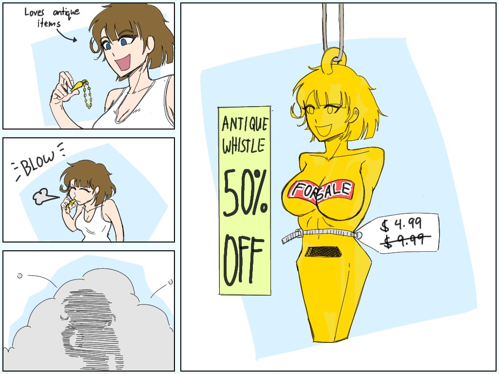 Amini__69's tweet photo. Anyone wanna buy an antique whistle? It's 50% off!

#ASFR #objectTF #petrification #石化 https://t.co/yUHtVKJgWF