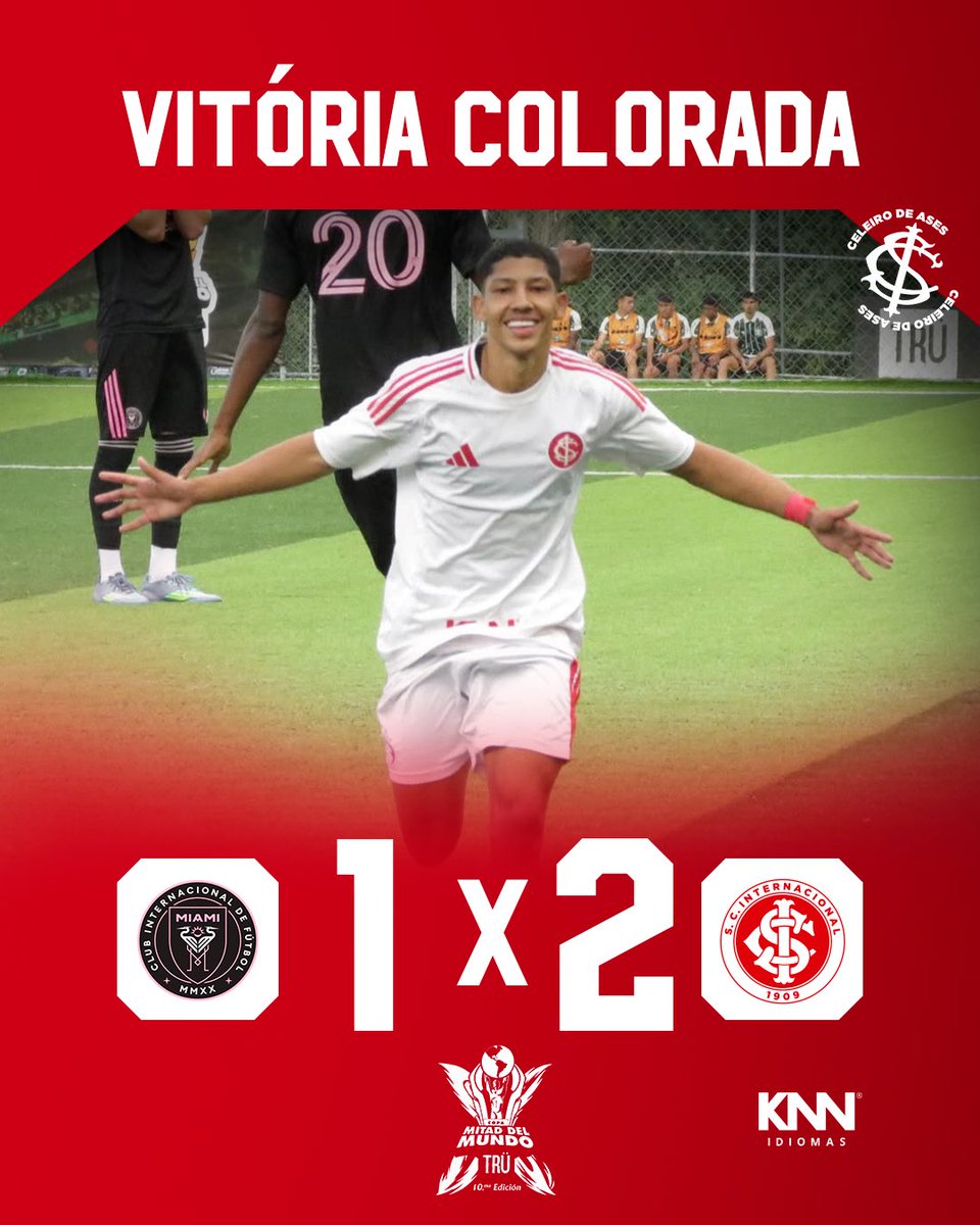 Celeiro_Ases's tweet photo. Celeiro de Ases vence o Inter Miami pela segunda rodada do Torneio Mitad del Mundo! 🇦🇹

O Clube do Povo superou a equipe norte-americana por 2 a 1, com gols de Tiago Zawalski e Júlio Cézar, e chegou aos quatro pontos na competição. 👊 https://t.co/zJCwkE27QU