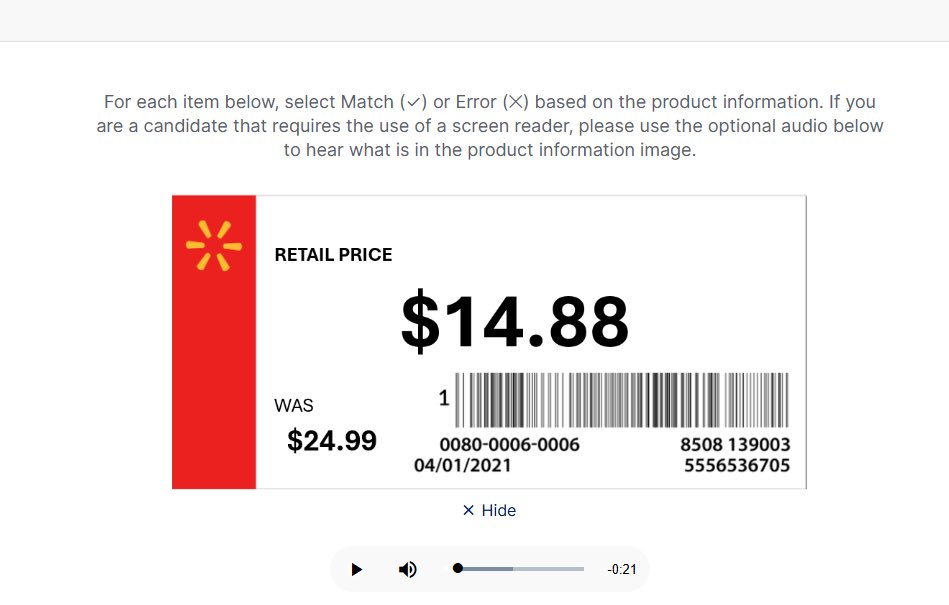 ThisIsJThomas's tweet photo. I was applying for a job at Walmart and there’s no way this is a coincidence right? https://t.co/WmPhr9KJxl