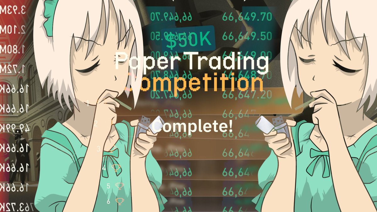 mekoyaki's tweet photo. It was very interesting and cool af to participate in the trading competition from @bulktrade, thank you guys!

large number of skilled guys made an unfukinreal pnl and showed everyone the fokin level, I congratulate everyone who entered the top 50 and thank you to everyone who participated, it was foookin awesome!

auramaxxxing incoming btw 🔋