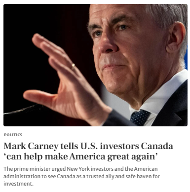 theserfstv's tweet photo. Mark Carney isn't so much pro-fascist as he is 'money over everything' but the end result is the same https://t.co/qjnGssGcea
