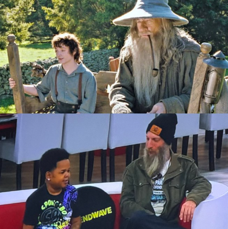 rasm025's tweet photo. @Chanty3D @Chanty3D   EL HOBBIT Y EL MAGO https://t.co/z0RIjKMfuK