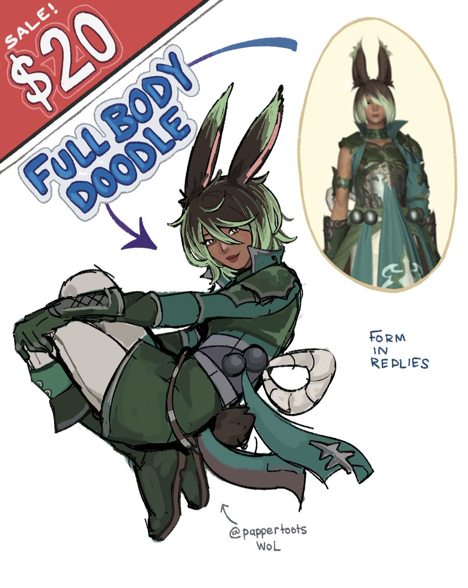 LolaLemonadeee's tweet photo. FLASH SALE ‼‼
fullbody quick doodles available for $20 until June 17th💛 ($17 for members) 

form below if you are interested! https://t.co/6JcvtjQWn0