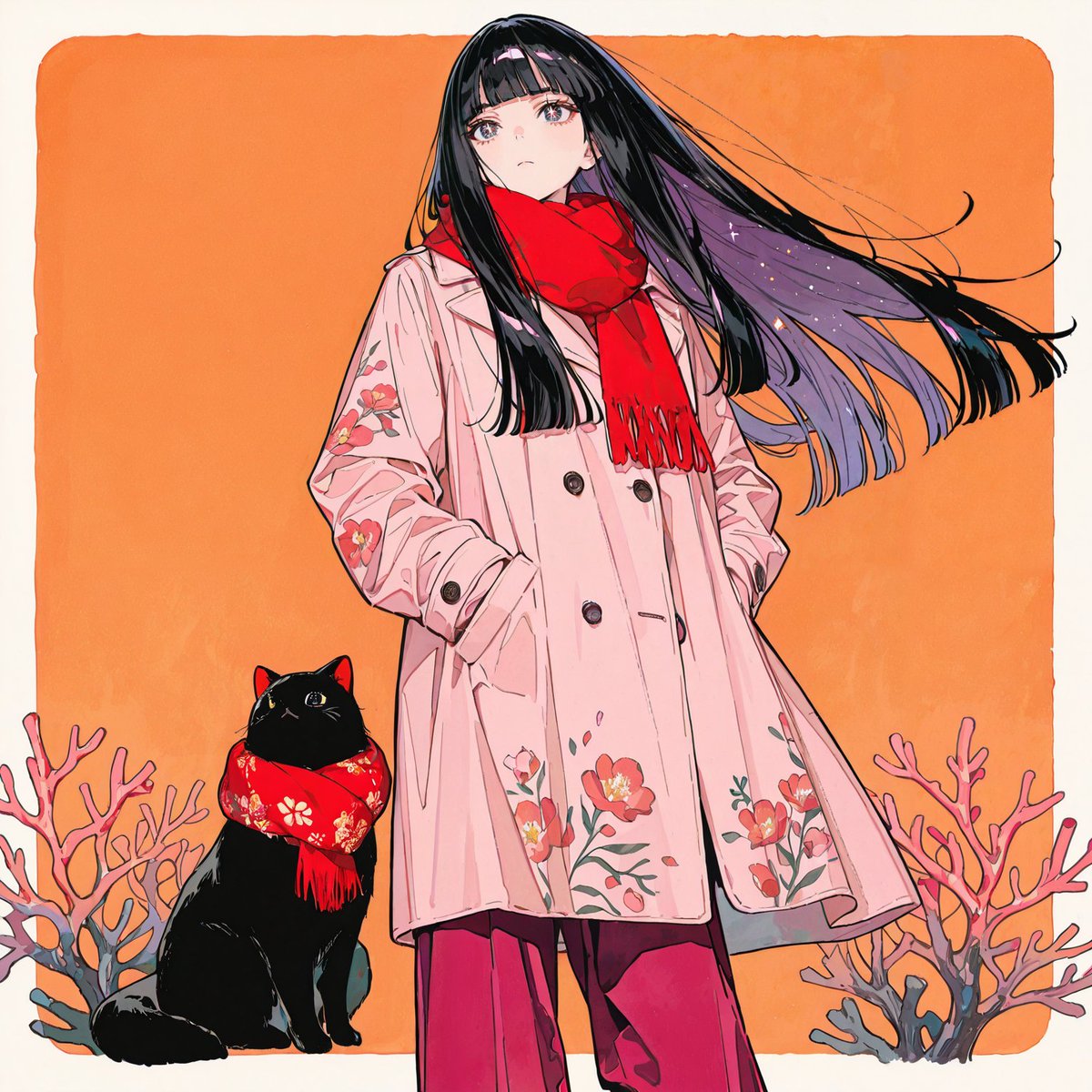 Post by 亜里沙@aiイラスト on X: おそろいが好き