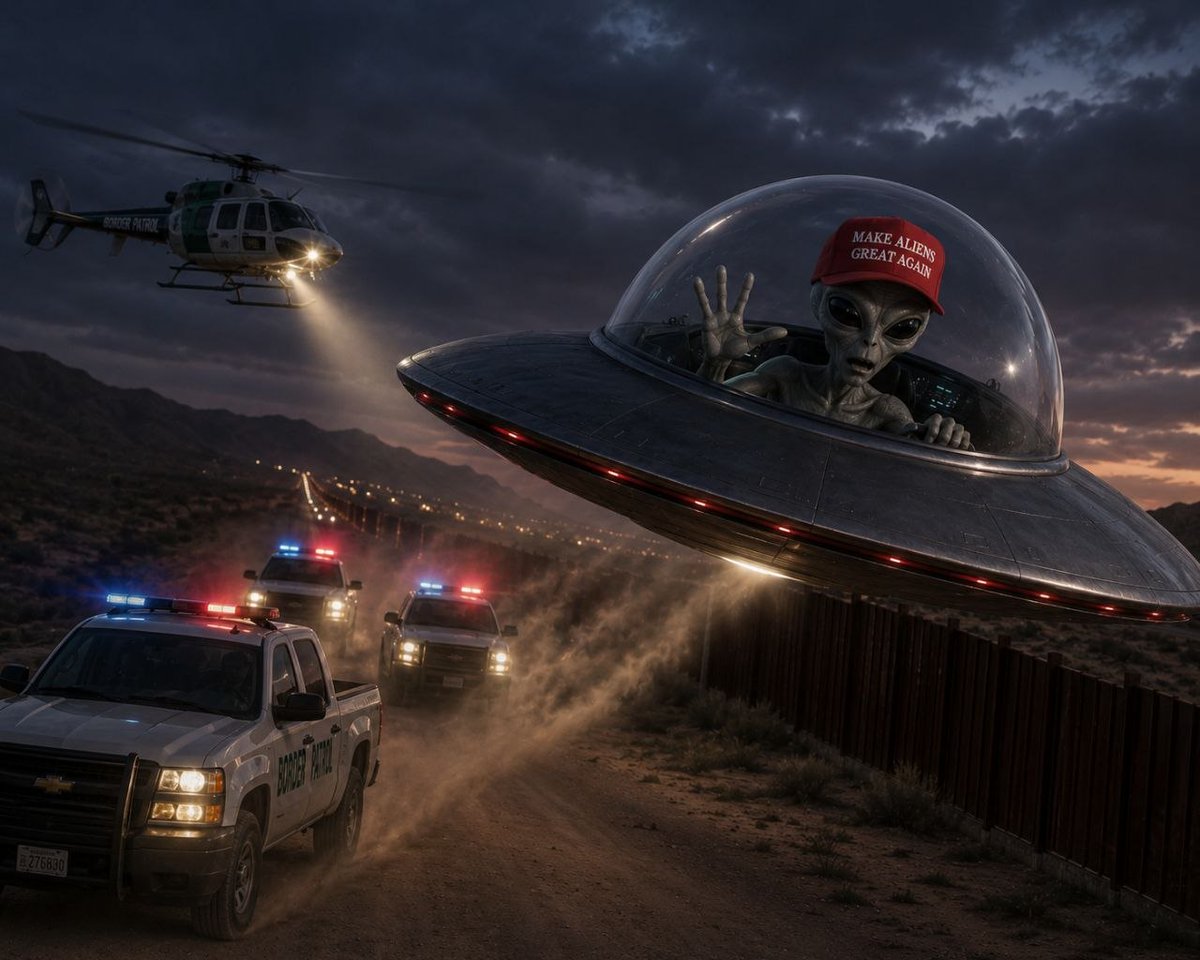 Make Aliens Great Again tweet media