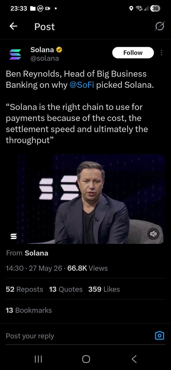 ProffEtherPrint's tweet photo. Well well well

Solana at it again 

@sofi created their own stablecoin  and minted 99.97% of it on Ethereum, and Solana`s X account proclaims they picked them, when they only minted 0.026% of the total supply on Solana !

That's $100M vs $26k between Ethereum and Solana and they think they were chosen 🤦🏼
