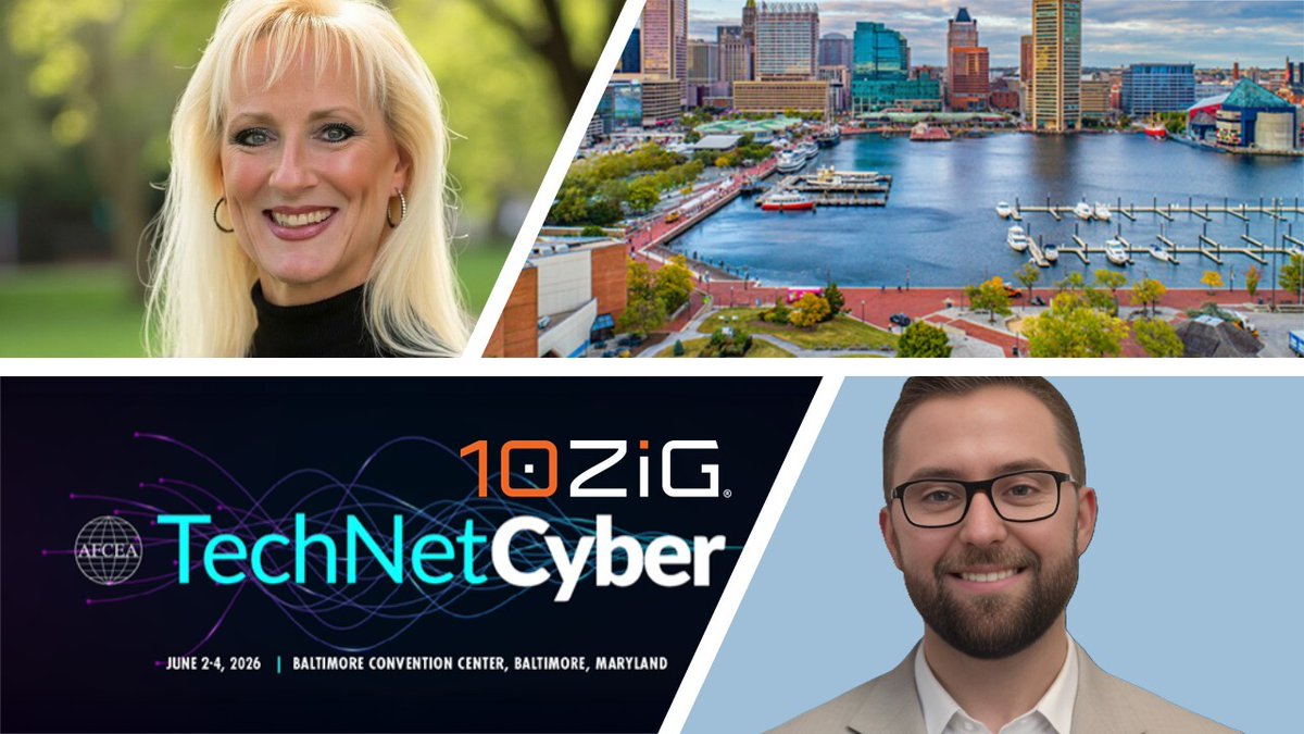 10ZiGTechnology's tweet photo. Dominate the Digital Battlespace: with Confidence, Speed, and Precision &amp; your best line of defense > 10ZiG Technology Secure, Flexible, Managed Hardware &amp; Software Solutions for the DoD, DoE, CIV Agencies, &amp; more at TechNet Cyber! 

Able to join them?  https://t.co/OJDsO37Bj4 https://t.co/C0PmpGqqPu