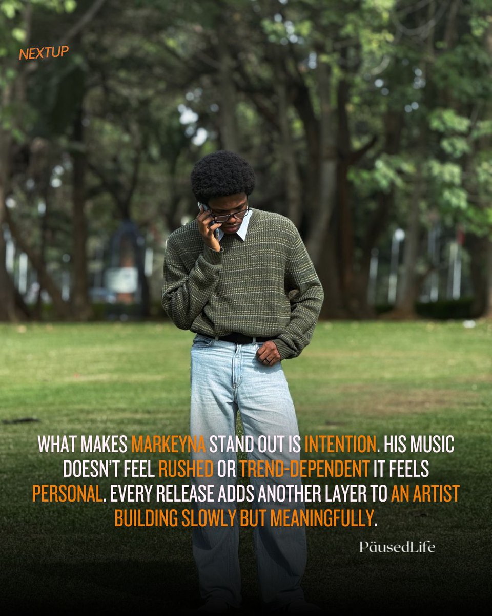 Pausedlifeinc's tweet photo. Markeyna’s (@markeyna ) sound blends soul, Afrofusion, and honesty effortlessly.
“CTRL Z” is getting people talking for a reason.
#PausedlifeFeature #PausedlifeNextUp #Markeyna https://t.co/JrIpJwKbV9