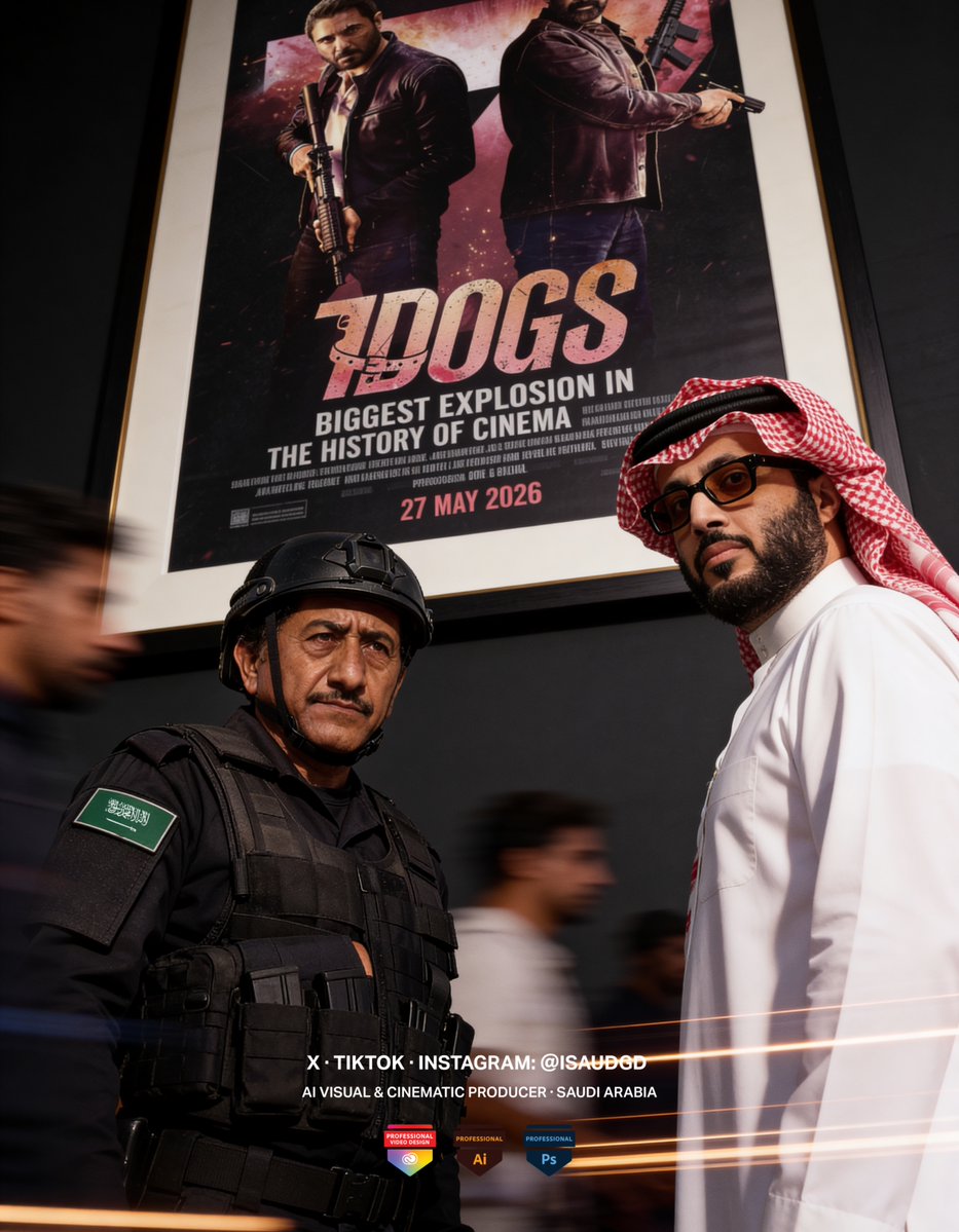 isaudGD's tweet photo. هديتي للمعالي تركي آل الشيخ
بوسترات سينمائية صممتها بهالمناسبة العظيمة الحمدلله❤️
وبدعمه اللامحدود للكوادر الوطنية🇸🇦
الفيديوهات بالمنشور الثاني 👇
والهدية الأكبر هي المشهد الطولي بالمنشور الأخير🙏 https://t.co/NPE5kapGA3