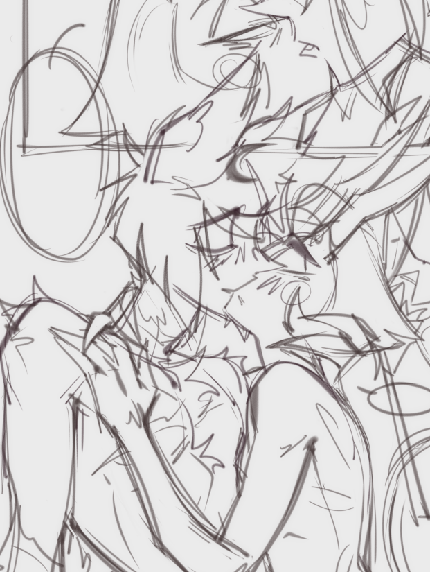 Sho_Guru's tweet photo. 01-06 wip pages on 🅿️🅰️tre🔛
#hazbinhotel #radioapple https://t.co/KMP1c9a006