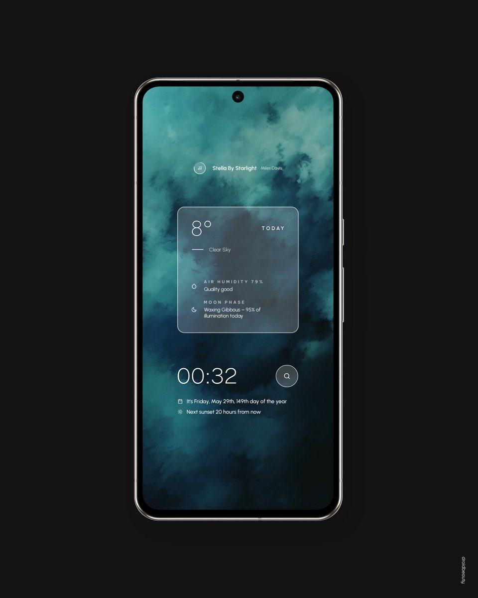 droidbeauty's tweet photo. 👀

Late night setup with some classic layout 👌🏻

Widgets Elements (16, 51 &amp; 102) / wallpaper Arthea (171)
→ https://t.co/WrIUR2rIrI

#kwgt #theme #homescreen #setup #androidtheme #ui #widget #kustom #minimal #aesthetic #design https://t.co/aoxulzjsZN