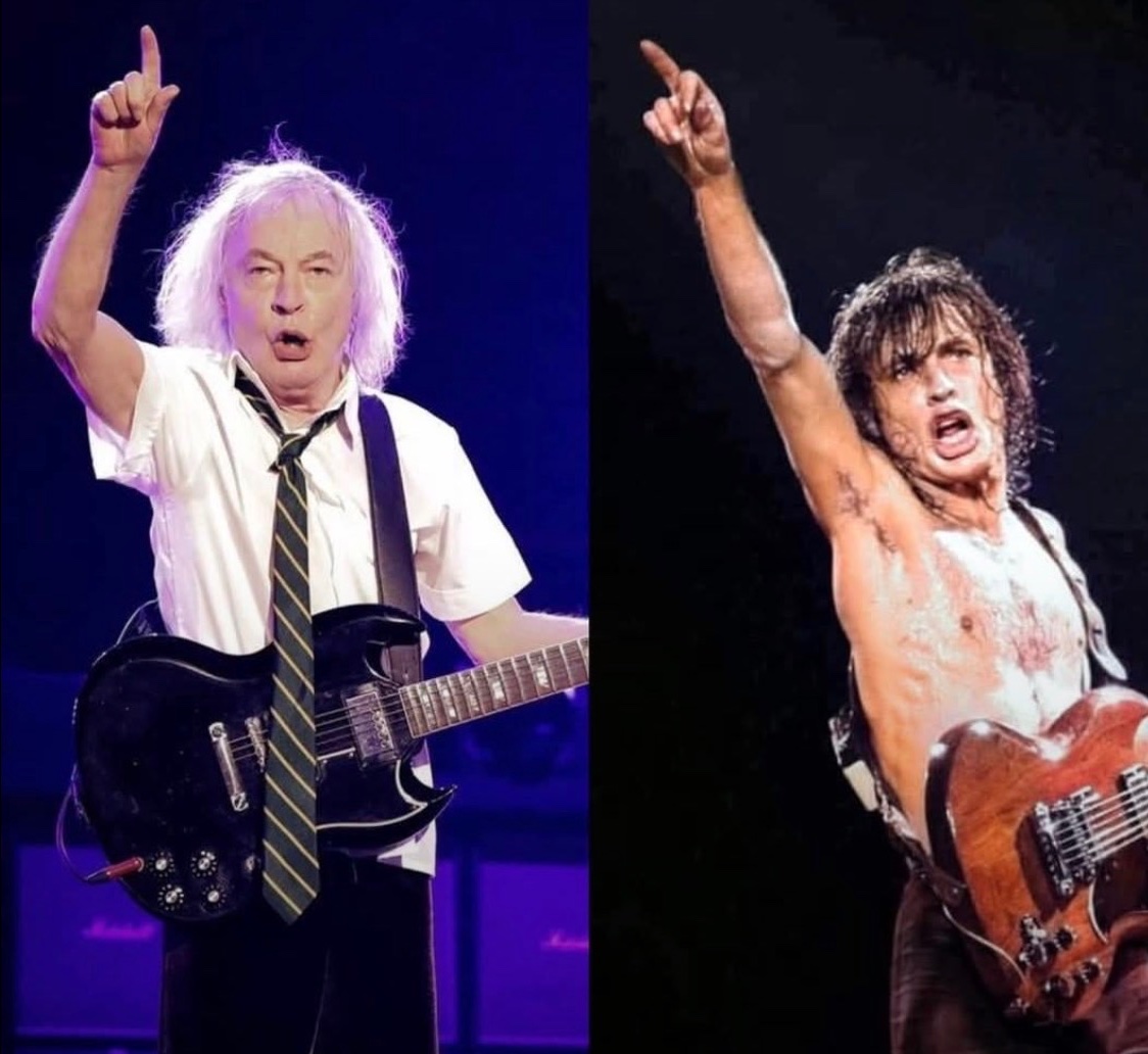 historyrock_'s tweet photo. Angus Young is one of the greatest guitarists of all time. Few guitarists have the same energy on stage as he does 🤘🏻🎸 https://t.co/EDoIflSqWv