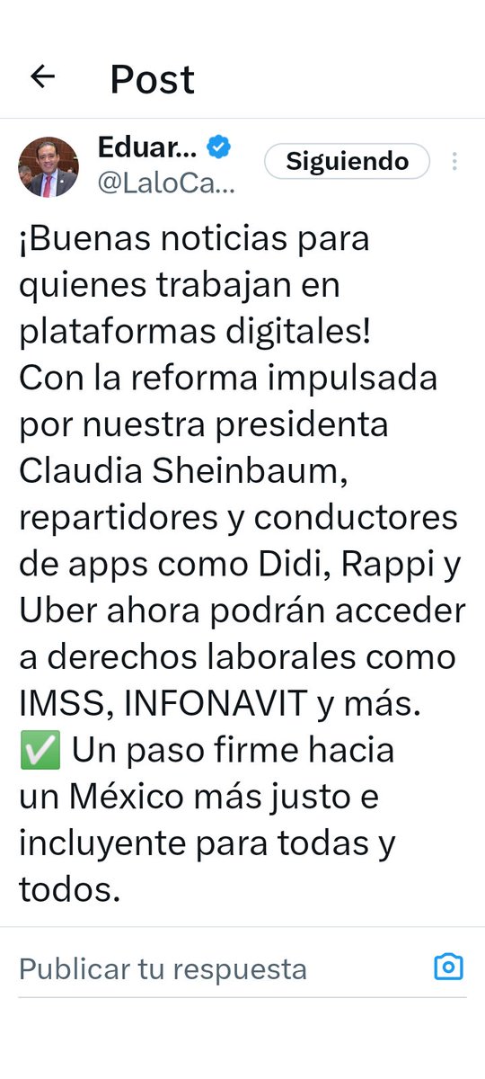 regiopicks5's tweet photo. @LaloCastilloLop @Mx_Diputados @RicardoMonrealA @MorenaPueblaOf @Profe_JuanAn Tu andabas celebrando la Reforma a las Plataformas Digitales, haber si haces algo porque @DiDi_Mexico no pagará UTILIDADES, que porque son una Empresa de Reciente Creación, ya todos le ven la cara al @GobiernoMX https://t.co/LZnOklcMP2
