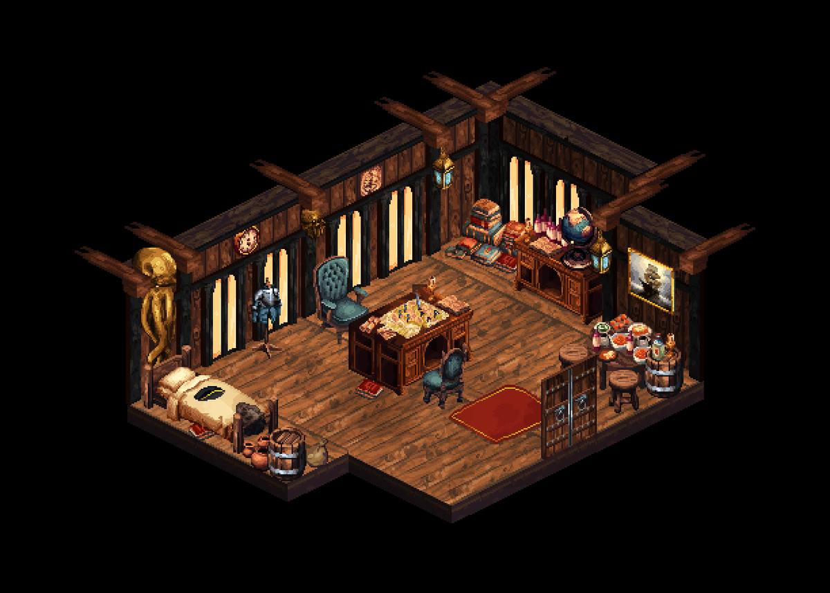 GuildSagaVW's tweet photo. Best suite in your ship 

#pixelart #gamedev #indiedev #indiegame #ドット絵 #像素艺术 #픽셀아트 #isometric https://t.co/fkBsflagIf