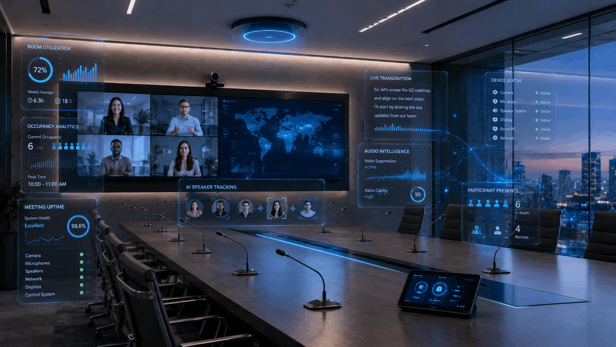 Level3AV's tweet photo. As we head into InfoComm, one thing is becoming clear: AI is already in your meeting rooms, and many organizations may not realize just how much is happening behind the scenes.

AI Is Already in Your Meeting Rooms. Do You Know What It’s Doing? ⬇️ https://t.co/FhcUg8QAfs https://t.co/Ubu8b2kLW5