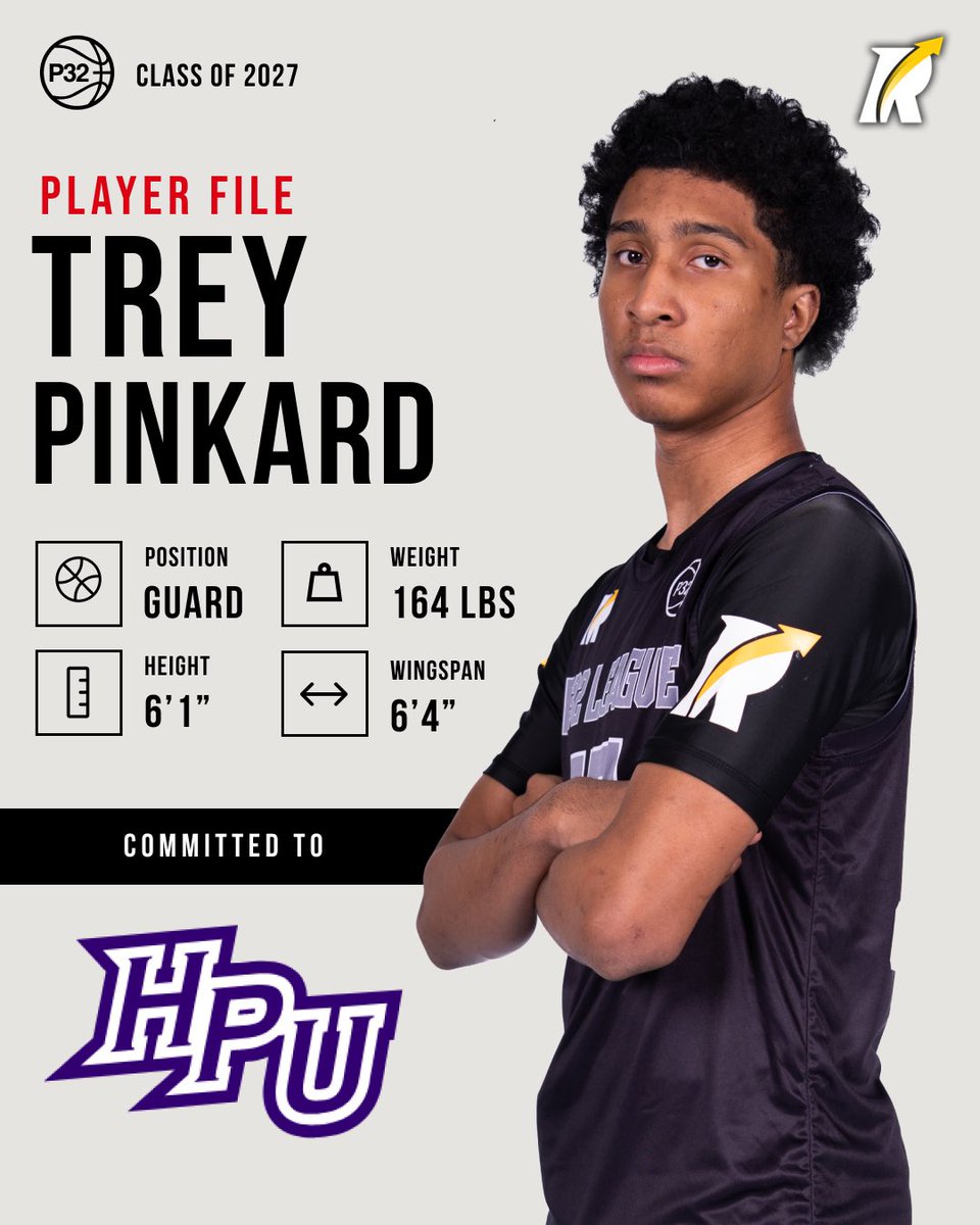 Revocruit's tweet photo. Trey Pinkard — Revo Media Kit 2026

Everything you need in one place — player file, integrated video, highlight footage, player interview, and where to catch him live.

A complete look at the player, the game, and the journey — all in one spot.

Follow one of the top scorers on the P32 League circuit and a premier guard prospect as Trey Pinkard takes the floor at the P32 League Live Session in St. Louis (July 9-12) at Chesterfield Sports.

College coaches can find it all on the Revocruit Software.