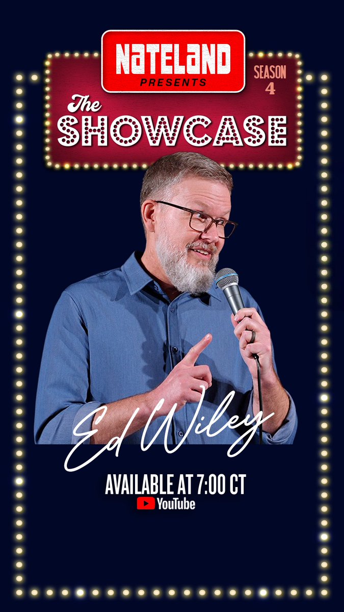 nateland_ent's tweet photo. Tune in to @EdWiley’s Nateland Presents: The Showcase set tonight at 7:00 CT. You won’t want to miss this!

🔗 https://t.co/oNiMA8FmxF https://t.co/NfTaBrbyFb