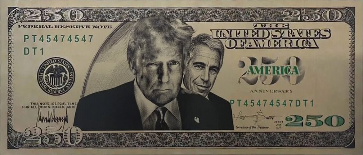 SudoNym25's tweet photo. I think the new $250 bill looks great! https://t.co/WooJ5AAuvi