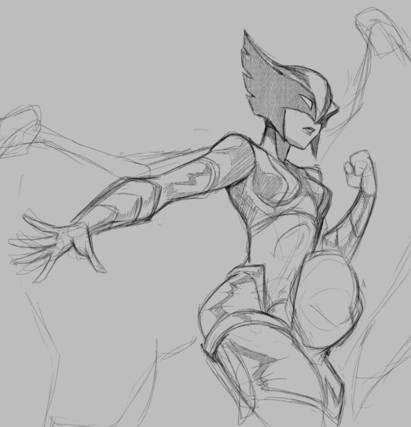 Rocnav's tweet photo. Artezinha da mulher gavião #DC
#hawkgirl #drawing #art https://t.co/2jnj4hVhVt