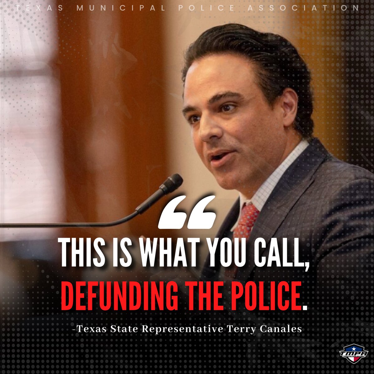 TMPALegislative's tweet photo. SHOT FOUR TIMES… THEN FAILED BY WORKERS’ COMP.

Today, TMPA testified at the State Capitol alongside Wood County, TX Sheriff's Office Sgt. Jaclyn Skinner, who was shot four times while serving an arrest warrant.

Her fight did not end when the gunfire stopped.

Denied referrals. Delayed care. Needed medical equipment withheld.

That should outrage every Texan.

Thankfully, Chairman @ColeHefnerTX and other committee members made it clear today that this broken system deserves serious attention.

TMPA will keep fighting until injured officers get the care they earned.

Sgt. Skinner deserves better. Every injured officer deserves better.

#TMPA #TexasLawEnforcement #WorkersComp