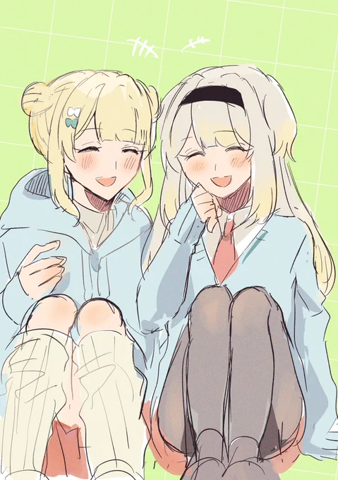 同じクラスの葉さんと鏑さん