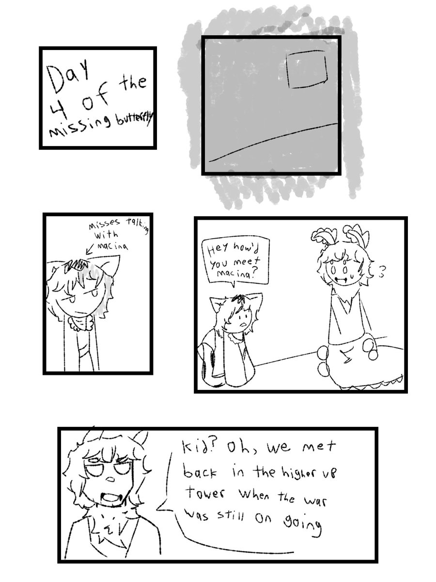 Toasted_leaf's tweet photo. Small fishwars comic that's canon to the lore :>
#fishwars🪷 https://t.co/DR78OA8H16