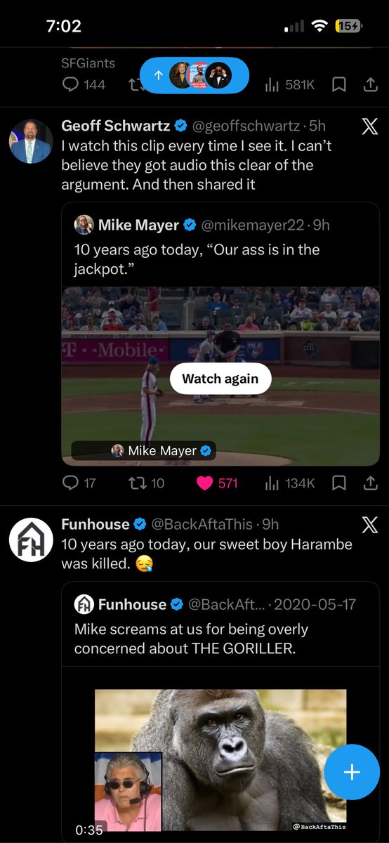 marsden81's tweet photo. This is the 10 year anniversary of Harambe AND “Our ass is in the jackpot”?!?! https://t.co/TEZ4MW9ZqM