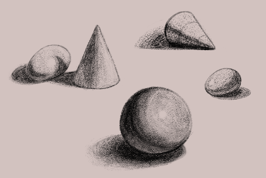 HyperShrimpp's tweet photo. Just to let you all know, I won't be making another video game again for a while because I've decided to fully focus on my art for the time being. I'll try to post more studies and drawings tho, here's some cool orbs and cones n shit https://t.co/tHmntqMCvt