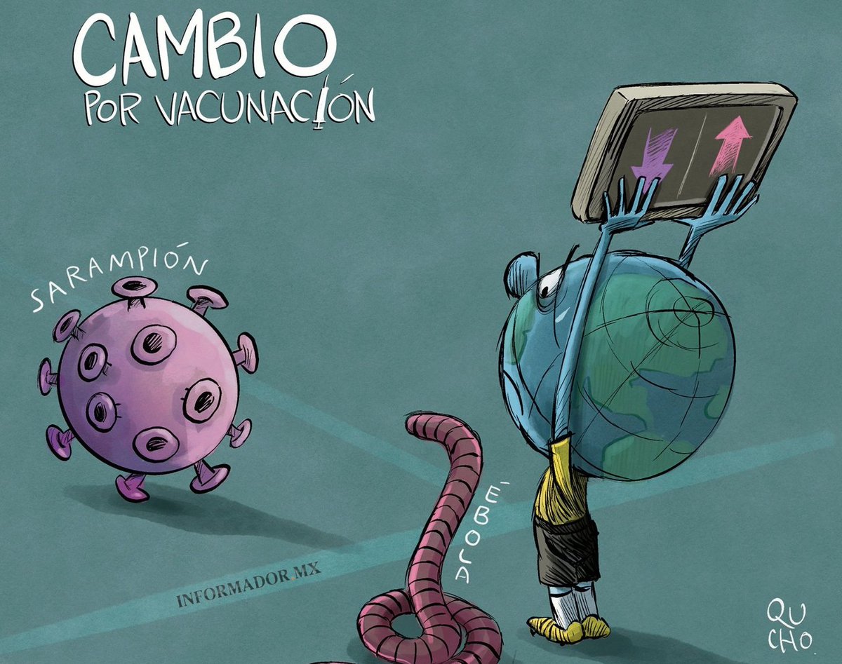 info_opinion's tweet photo. ⬆️⬇️ "CAMBIO" Un #cartón de @qucho 🗨️ ¿Qué opinas? 💉
 Ve más #cartones en este link 👉 https://t.co/ny1cnx7uMM 📰 https://t.co/ZHs1WQQWtd