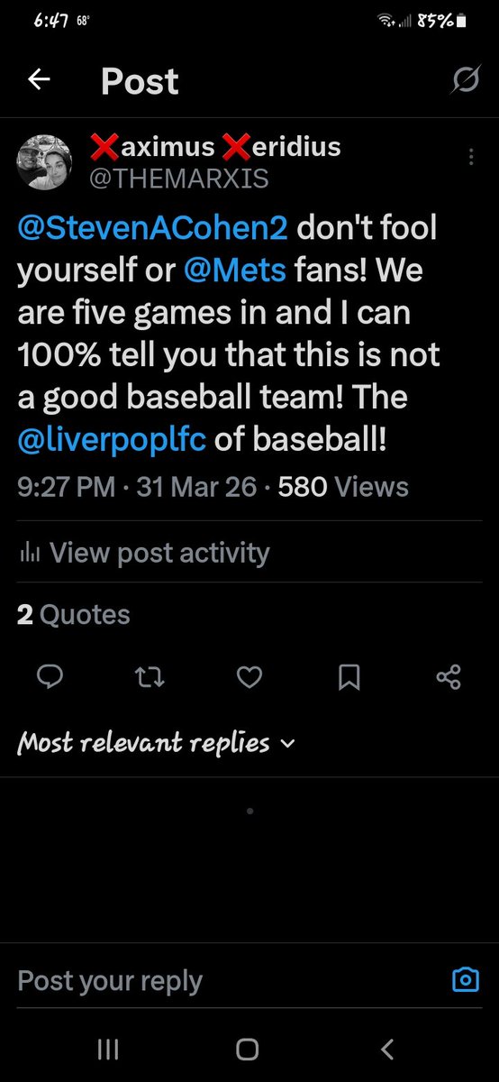 THEMARXIS's tweet photo. @TheWardyNYM @nypostsports  @WFAN660 @EvanRobertsWFAN @AnthonyDiComo @SNYtv sent this tweet 5 GAMES IN You sports pundits looks so stupid bitching about this team when real fans like me seen the writing on the wall from day one! @StevenACohen2 #LookedGoodOnPaper #LGM https://t.co/LsmayEmqzp